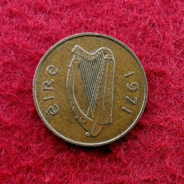 Ireland 2 Pence 1971 Coin BidCurios