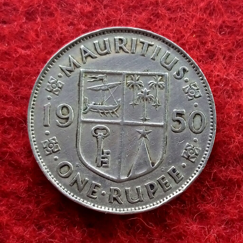 Mauritius Rupee Elizabeth Ii Coin Bidcurios