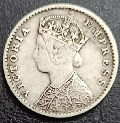 Queen Victoria Qv Two Anna Coin Bidcurios