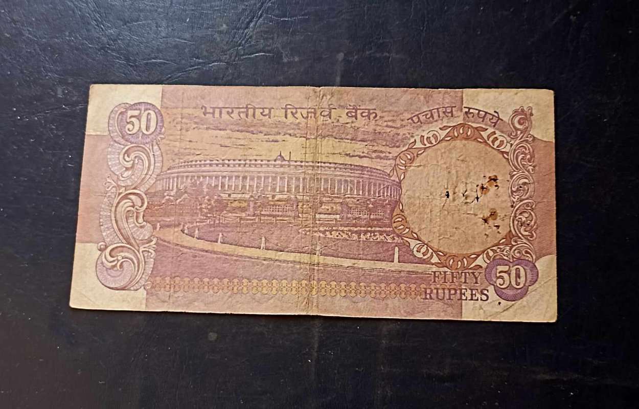 Reserve Bank Of India 50 Note Governor K R Puri BidCurios